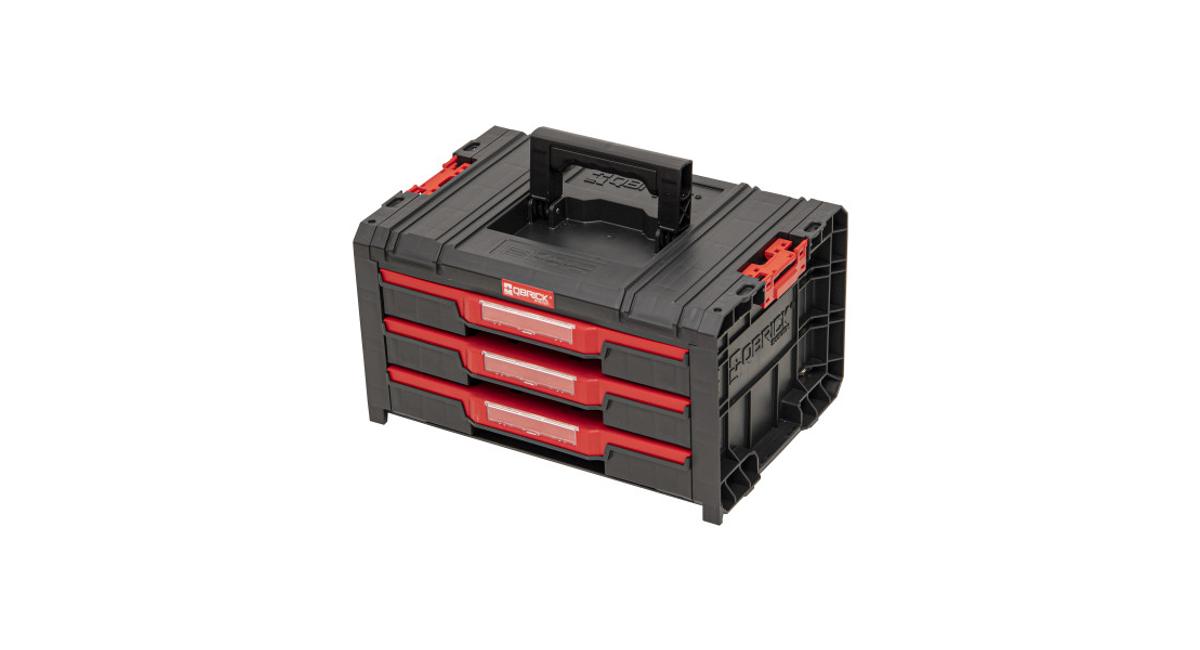 QBRICK 3 fiókos szerszámosláda SYSTEM PRO