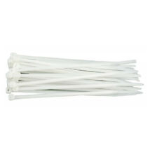 VOREL Kábelkötegelő 200 x 2,5 mm fehér (100 db/cs)