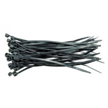 VOREL Kábelkötegelő 200 x 2,5 mm fekete (100 db/cs)