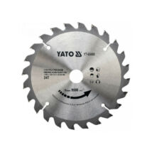 YATO Fűrésztárcsa fához 160 x 20 x 1,5 mm / 24T
