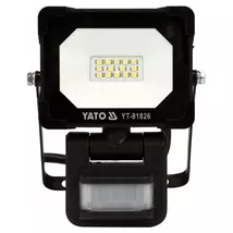 Elektromos LED fényvető mozgásérzékelős 10W YATO