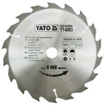 YATO Fűrésztárcsa fához 185 x 20 x 1,4 mm / 18T