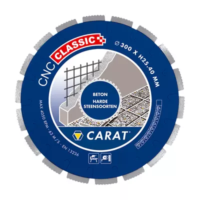 CARAT CNCC370500 CARAT Gyémánttárcsa betonhoz 370X3