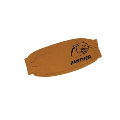 Panther hegeszto alkarvedo, vastag, hasitott marha, sarga (45cm-es gumis) P3765 PARWELD