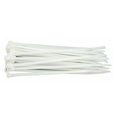 VOREL Kábelkötegelő 150 x 2,5 mm fehér (100 db/cs)